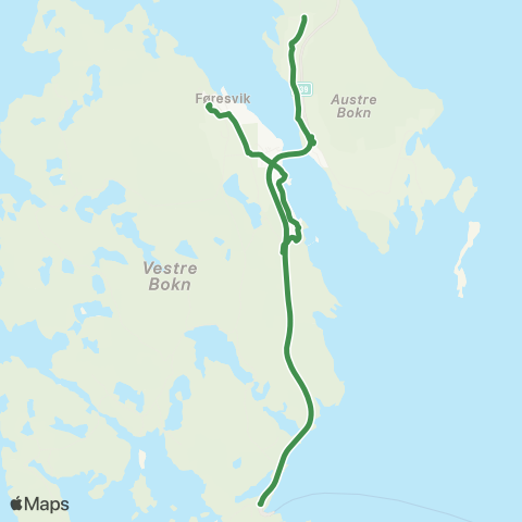 Kolumbus Busslinje i Rogaland map