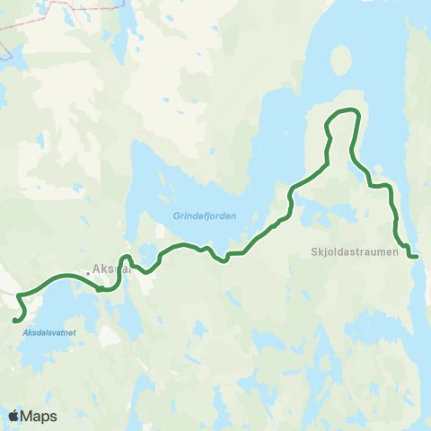 Kolumbus Busslinje i Rogaland map