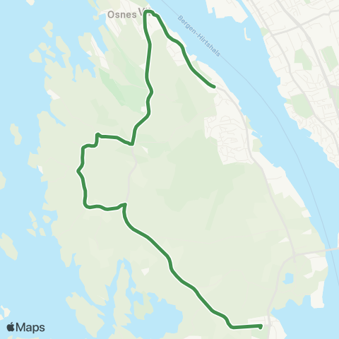 Kolumbus Busslinje i Rogaland map