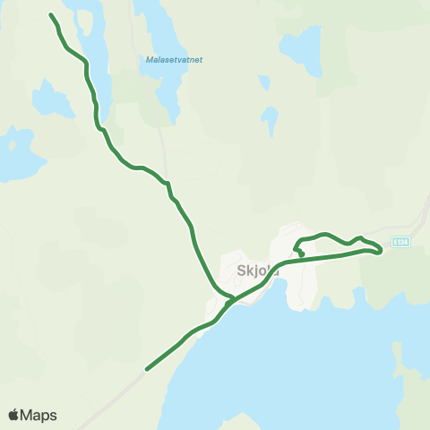 Kolumbus Busslinje i Rogaland map