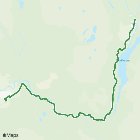 Kolumbus Busslinje i Rogaland map