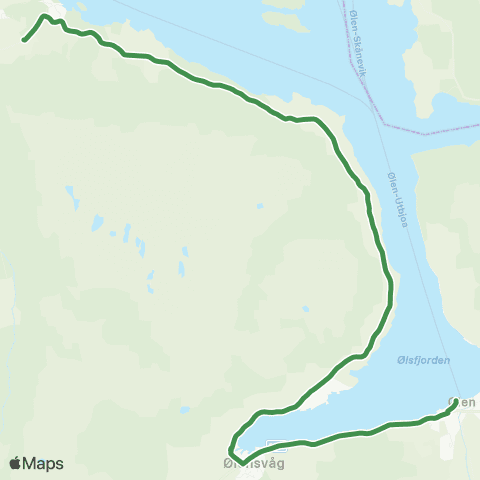 Kolumbus Busslinje i Rogaland map