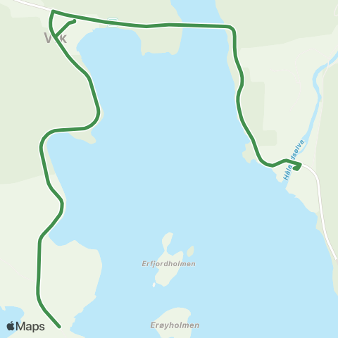 Kolumbus Busslinje i Rogaland map