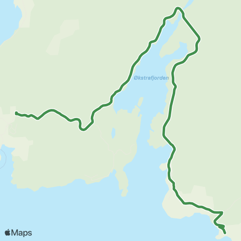 Kolumbus Busslinje i Rogaland map