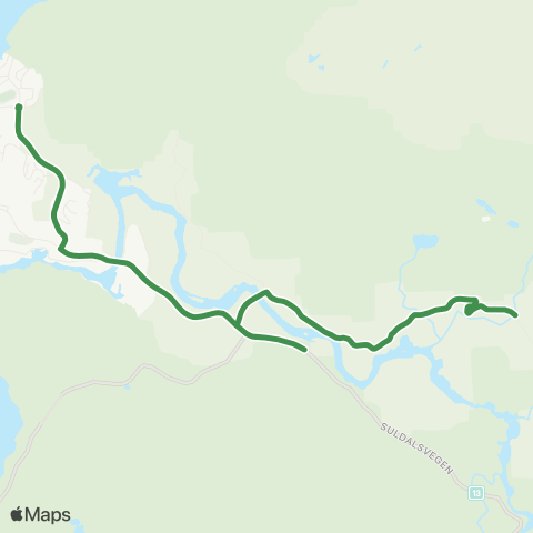 Kolumbus Busslinje i Rogaland map