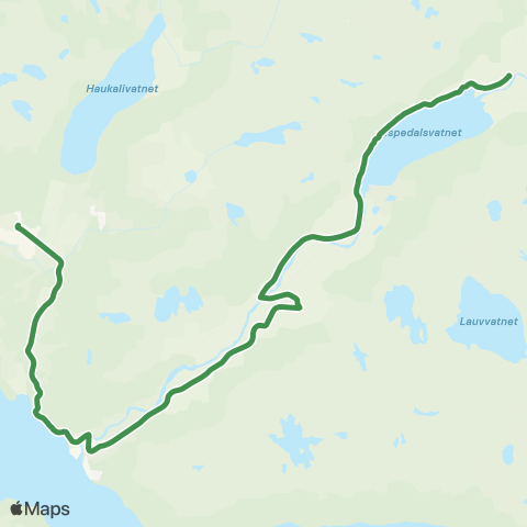Kolumbus Busslinje i Rogaland map