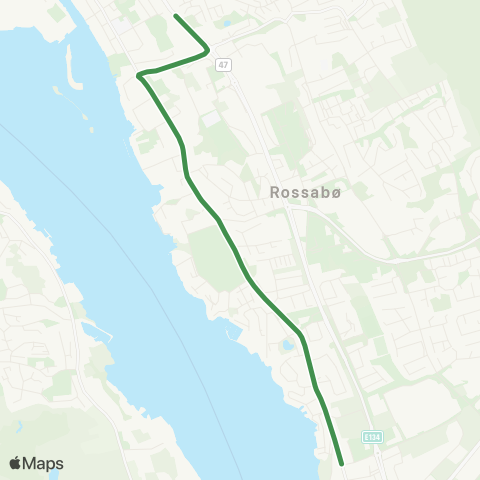 Kolumbus Busslinje i Rogaland map