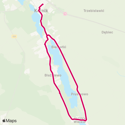 Kombus Kórnik, Rynek-Kórnik, Rynek map