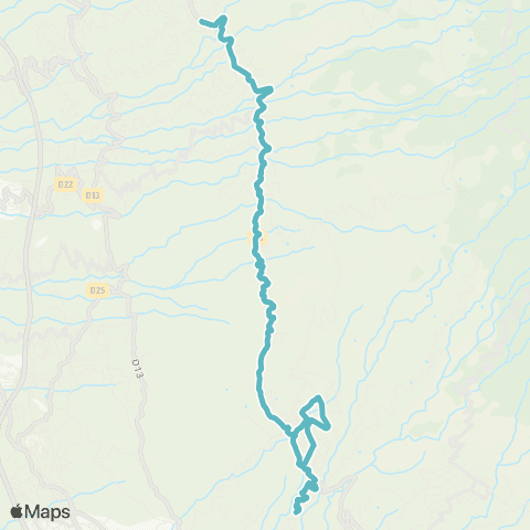 Kar'Ouest Scolaire Chemin Carlonette--Collège de la Chaloupe map