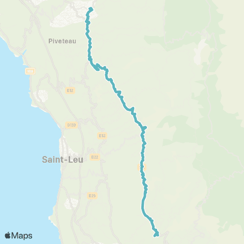 Kar'Ouest Scolaire École le Plate--Lycée de Trois-Bassins map
