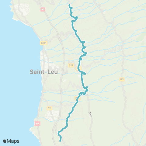 Kar'Ouest Scolaire École Bras Mouton--Lycée de Stella map