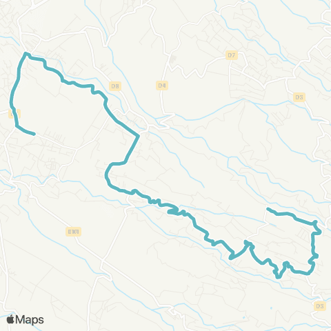 Kar'Ouest Scolaire Retenue d'Eau--Lycée Plateau Caillou map