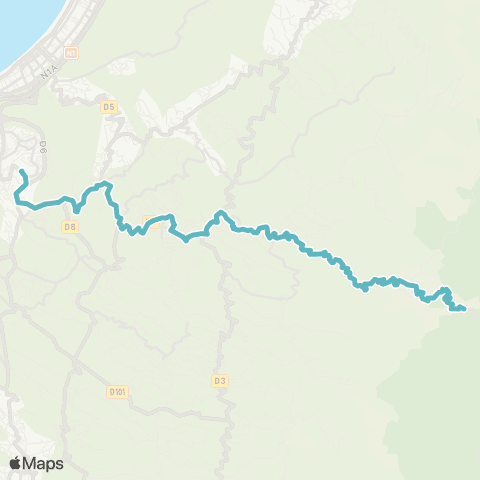 Kar'Ouest Scolaire Bazette--Lycée Trois-Bassins map