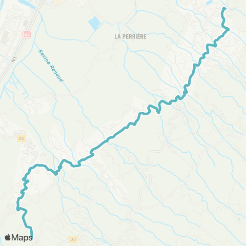 Kar'Ouest Scolaire École Maternelle Pausé--Lycée Plateau Caillou map