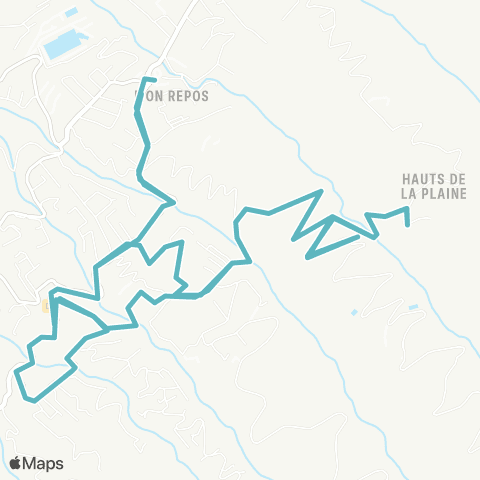 Kar'Ouest Scolaire École Sans Souci--Collège de l'Étang map