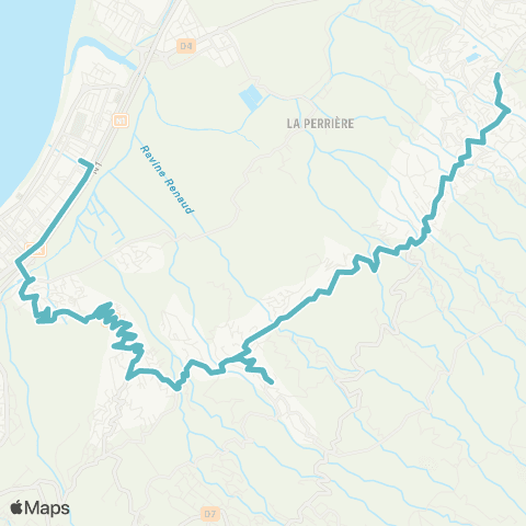 Kar'Ouest Scolaire Lycée Agricole Bois Rouge--Collège Antoine Soubou map