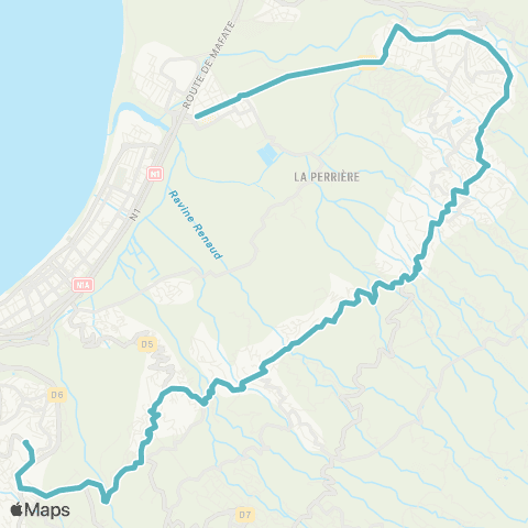 Kar'Ouest Scolaire Sang Dragon--Lycée Vue Belle map