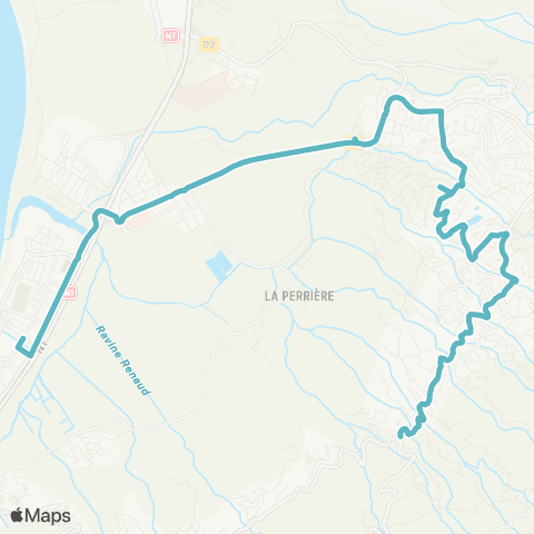 Kar'Ouest Scolaire Chemin Hoareau Bas--Jules Solesse map