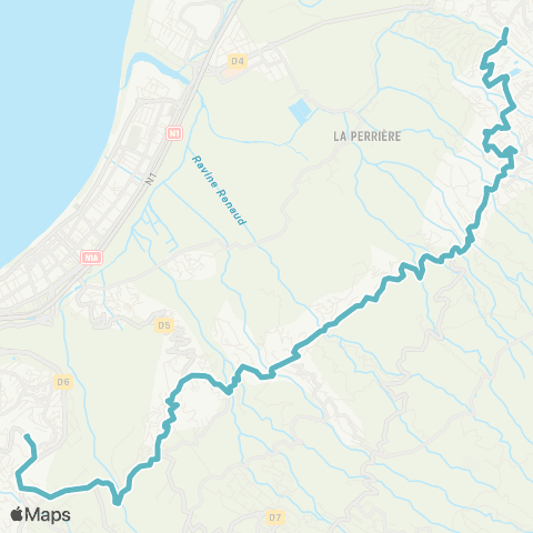 Kar'Ouest Scolaire Chemin la Roche Marianne--Lycée Vue Belle map