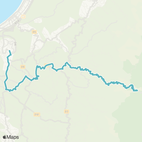 Kar'Ouest Scolaire Hôtel du Maïdo--Lycée Plateau Caillou map