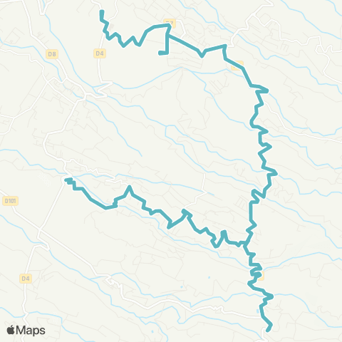 Kar'Ouest Scolaire Chemin Cressence--Lycée Maison Blanche map