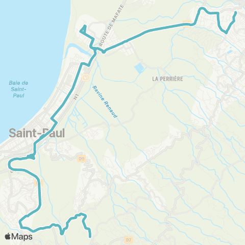 Kar'Ouest Scolaire École les Chocas--Collège Maison Blanche map