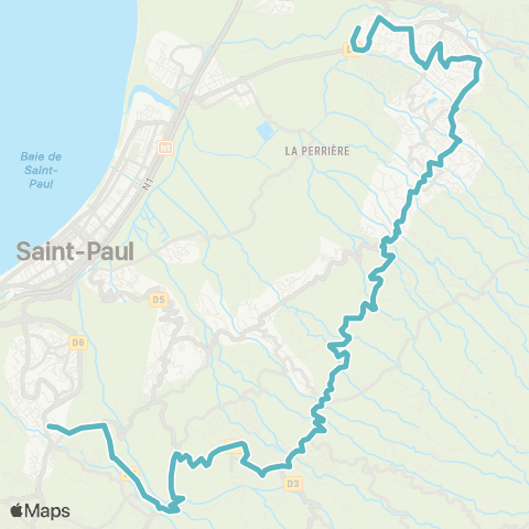 Kar'Ouest Scolaire Ctre Médical Fleurimont--Lycée St-Paul IV map