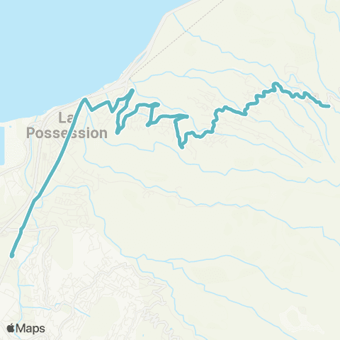 Kar'Ouest Scolaire Ravine à Malheur--Lycée de la Possession map