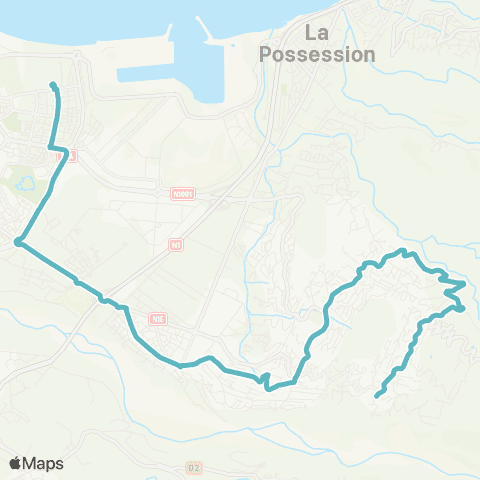 Kar'Ouest Scolaire Pichette (Boutique Thomas)--Lycée Lepervanche map
