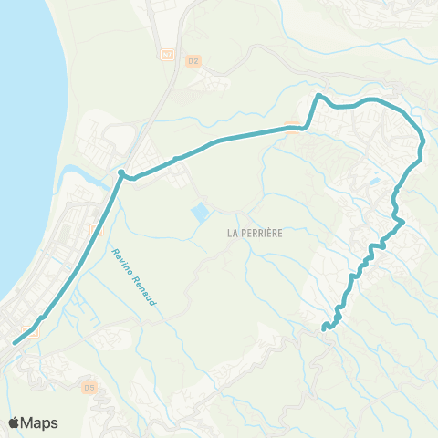 Kar'Ouest Scolaire Lotissement Paul et Virginie--Sang Dragon map