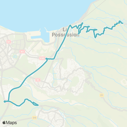 Kar'Ouest Scolaire Église Ravine à Malheur--Lycée Agricole de Sans Souci map
