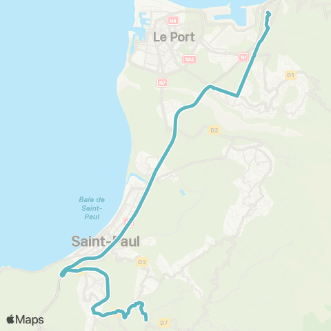 Kar'Ouest Scolaire Leclerc - Possession--Collège Maison Blanche map