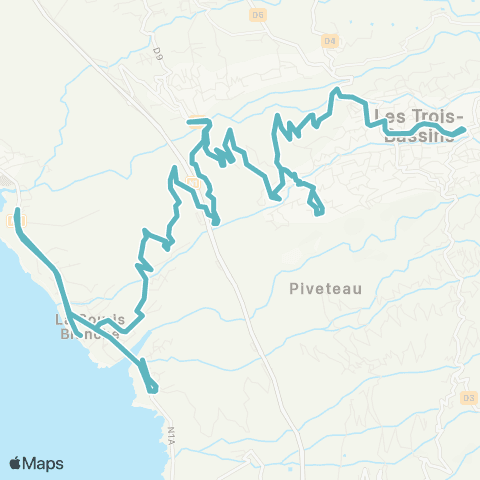 Kar'Ouest Scolaire La Croix--la Souris Chaude map