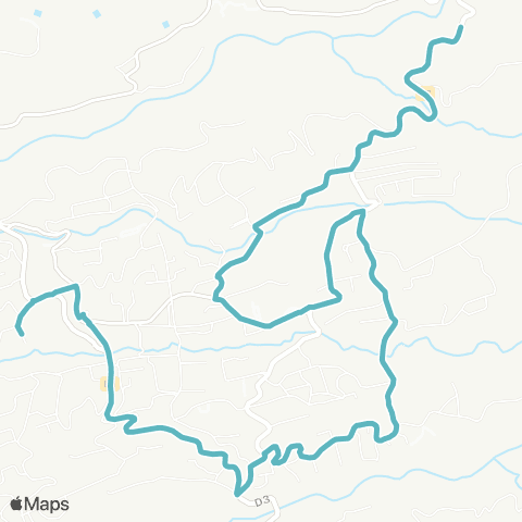 Kar'Ouest Scolaire Chemin de l'École Bd Nèfles--Pl. de l'Église map