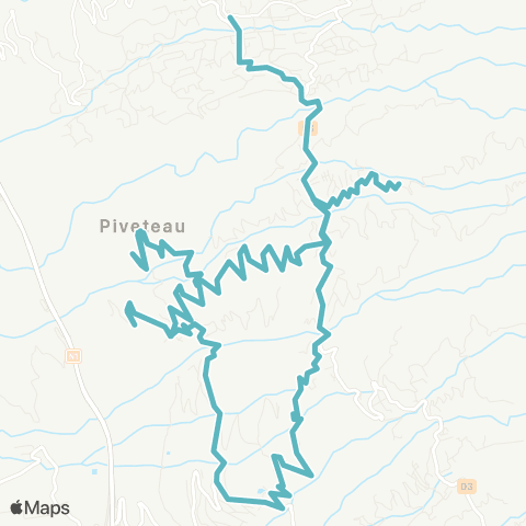 Kar'Ouest Scolaire Chemin Hibon Palmistes--Chemin Hibon TB map
