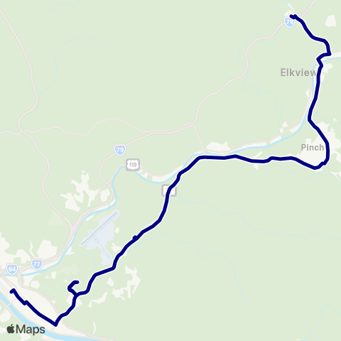 KRT Elkview map