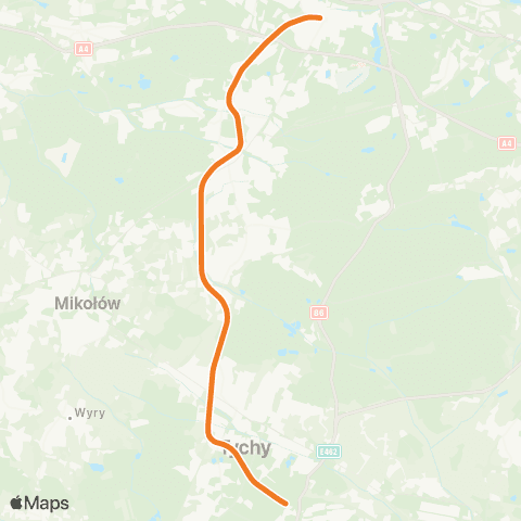 Koleje Śląskie Tychy — Tychy Lodowisko map