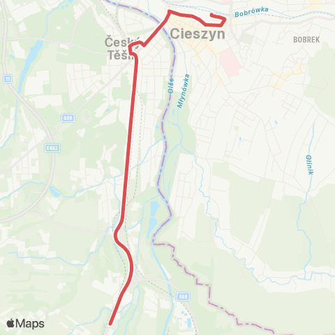 Koleje Śląskie Koleje Śląskie (Zastępcza Komunikacja Autobusowa) map