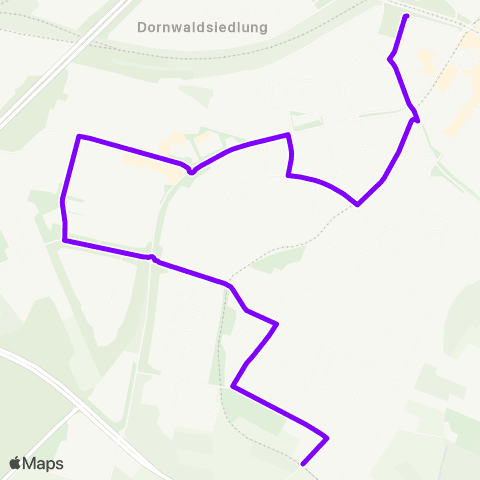 KVV Durlach Bf ↔︎ Steiermärker str. (Durlach) map