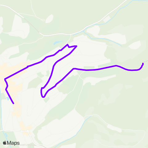 KVV Augustapl.  ↔︎ Merkurwald (Baden-Baden) map