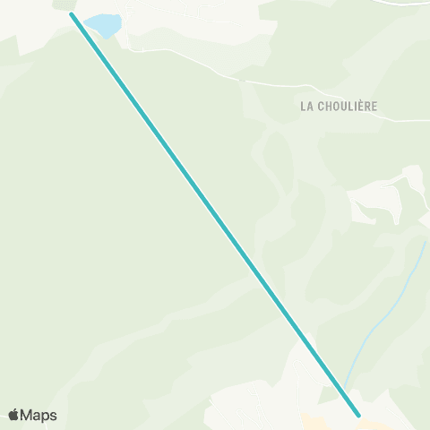 Remontées mécaniques des 3 Vallées TC Praz (Courchevel) map
