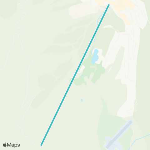 Remontées mécaniques des 3 Vallées TC Verdons (Courchevel) map