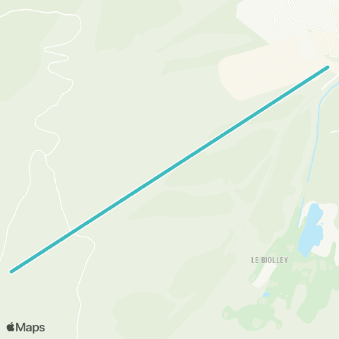 Remontées mécaniques des 3 Vallées TC Chenus (Courchevel) map