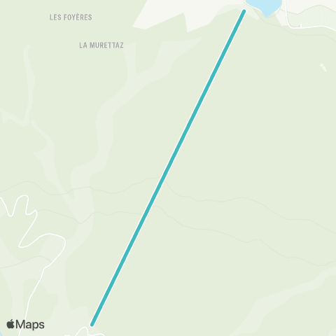 Remontées mécaniques des 3 Vallées TSD Forêt (gratuit) (Courchevel) map