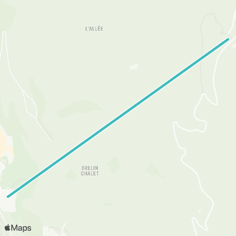 Remontées mécaniques des 3 Vallées TC Roc 1 (Les Menuires) map