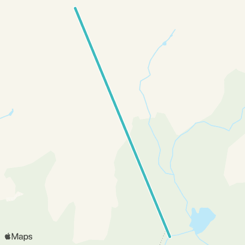 Remontées mécaniques des 3 Vallées TC Orelle-Caron (Orelle) map