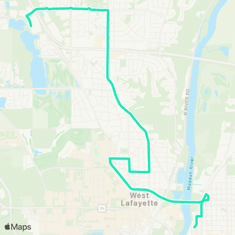 CityBus Salisbury Street map