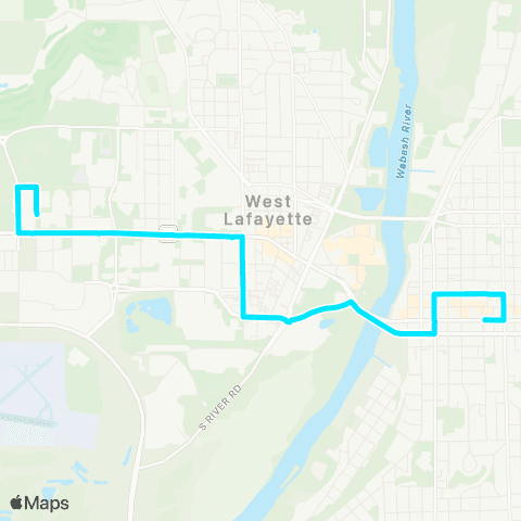 CityBus The Connector map