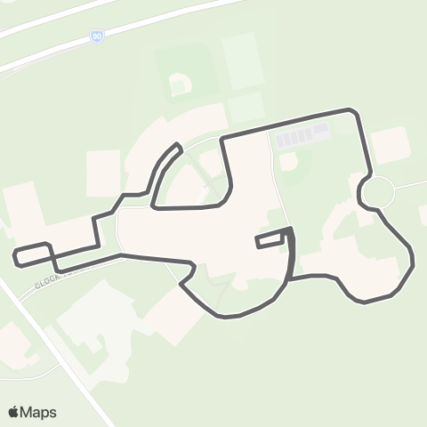 Laketran Campus Loop map