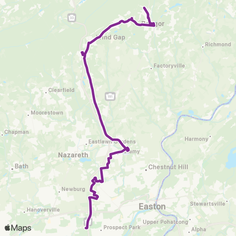 LANta Slate Belt map